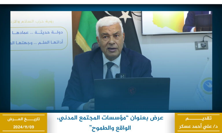 مؤسسات المجتمع المدني، الواقع والطموح